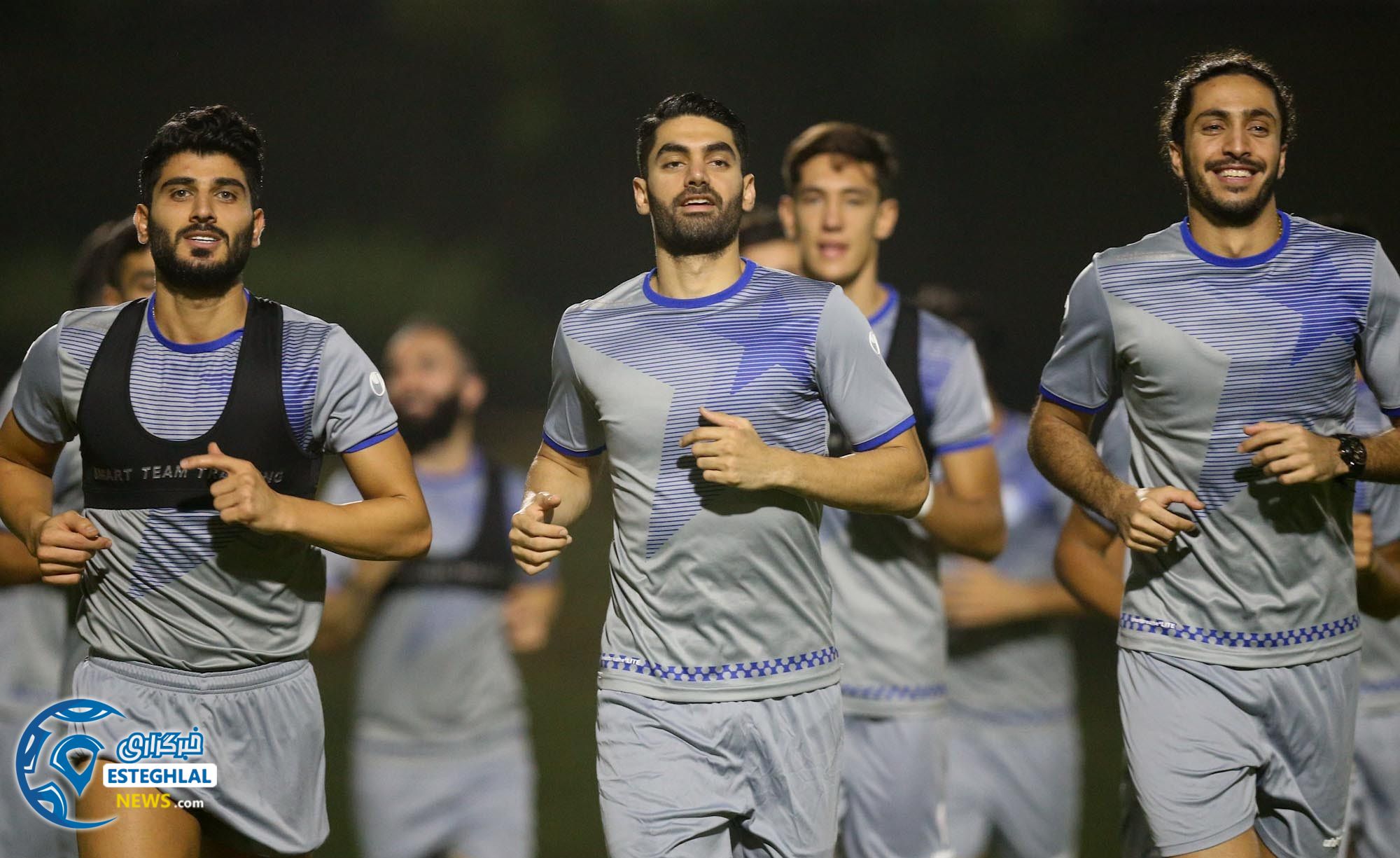 تمرین استقلال در دوحه