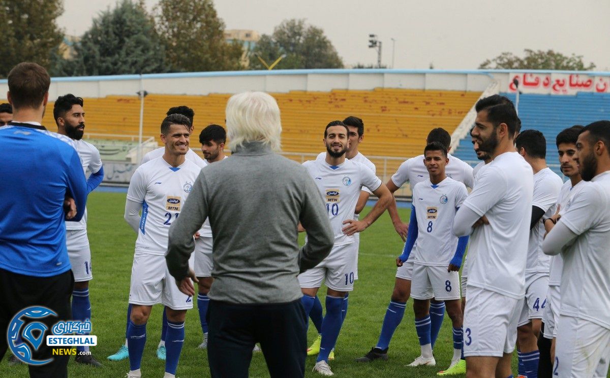 تمرین استقلال 25 مهر 97