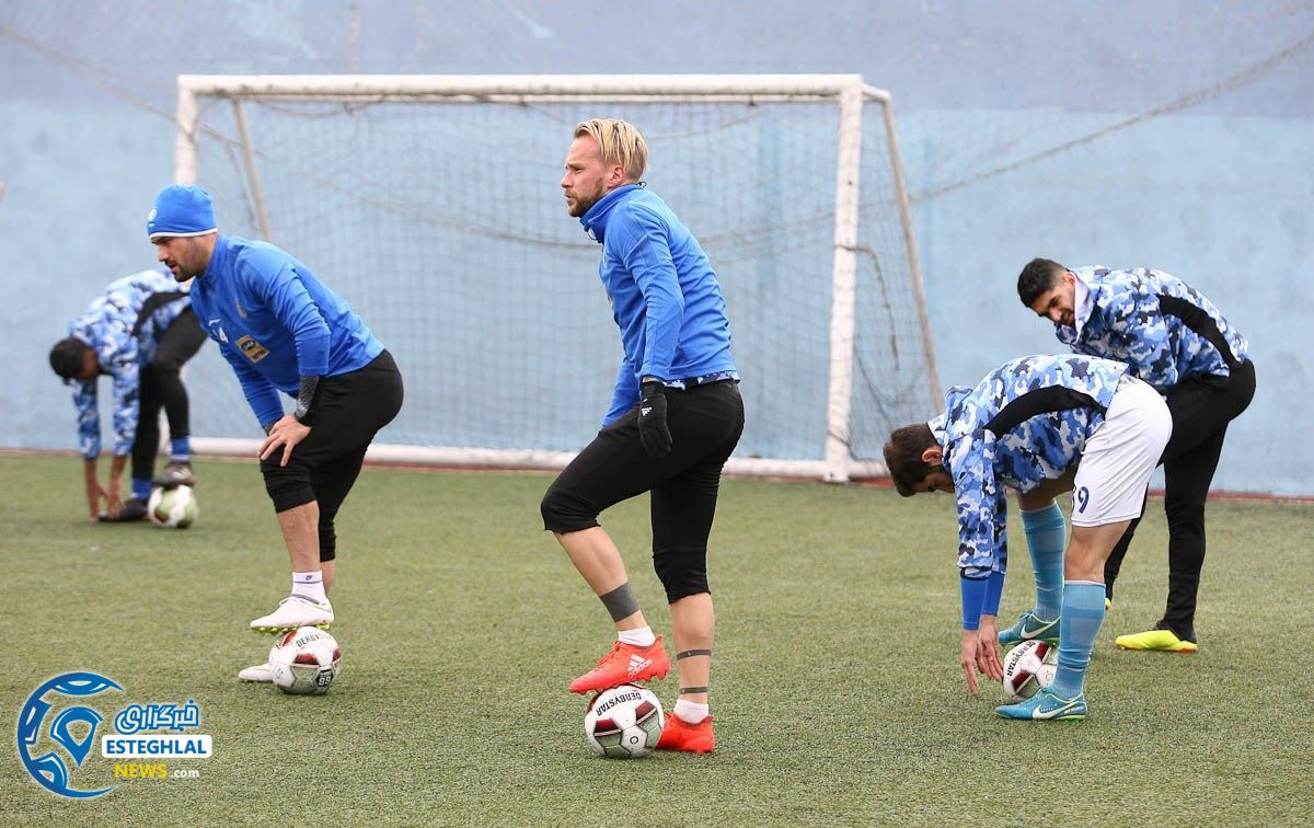 تمرین استقلال 24 آبان  97