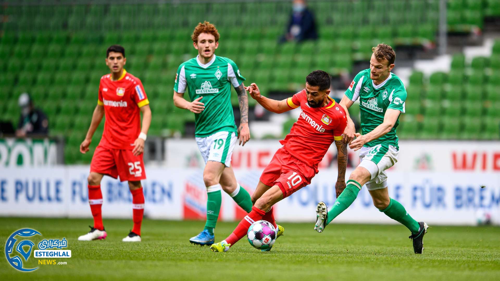 وردربرمن 0-0 بایرلورکوزن