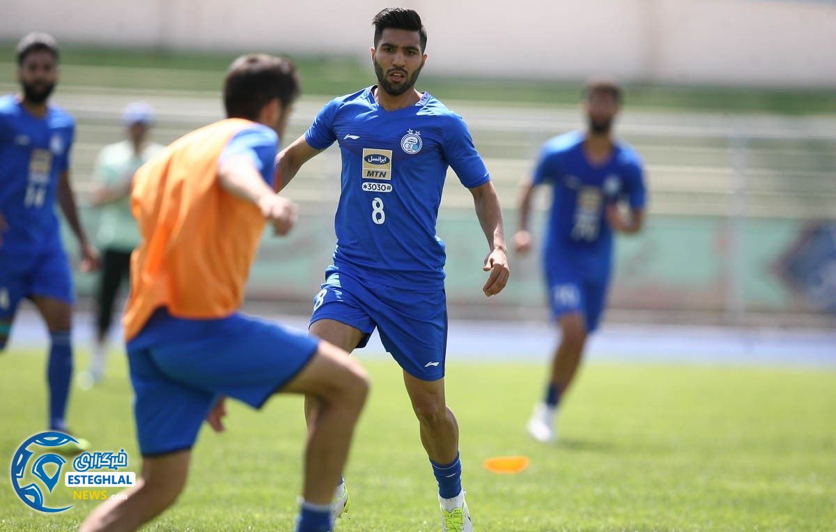 تمرین استقلال دوشنبه 12 شهریور97