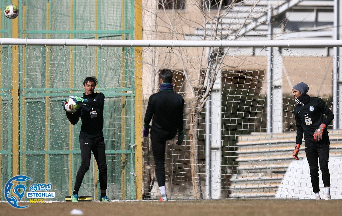 تمرین استقلال 12 بهمن  ماه 97