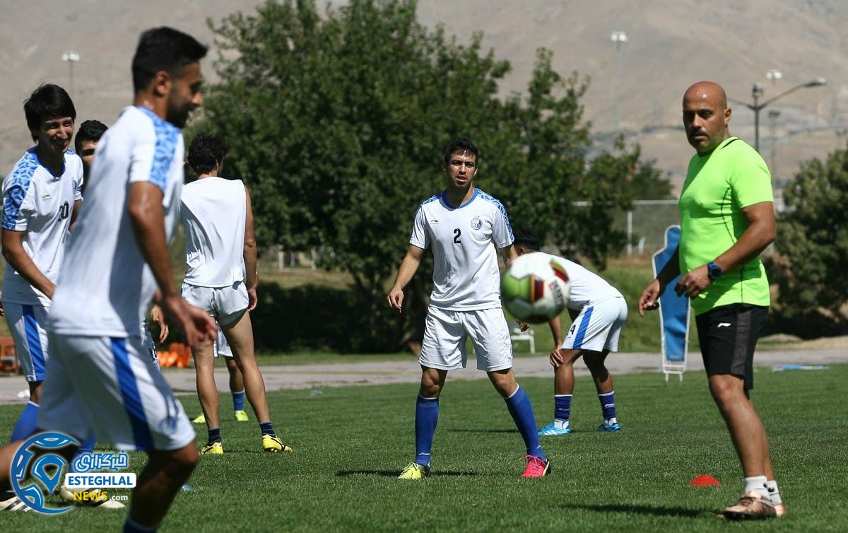 عظیم گوک در تمرین 7 شهریور 96