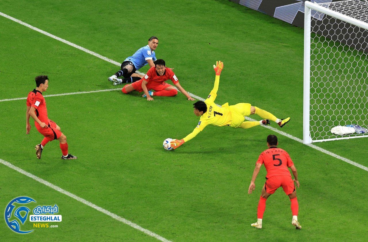 اروگوئه 0-0 کره جنوبی