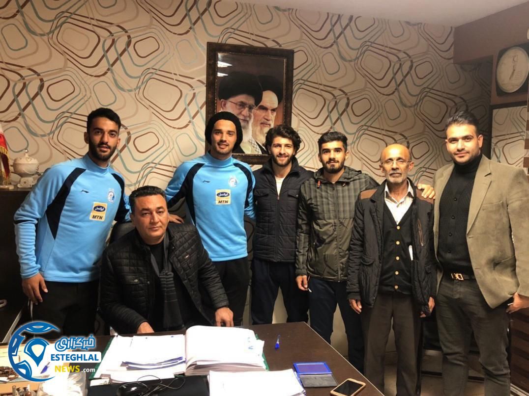 ثبت قرارداد بازیکنان جدید استقلال