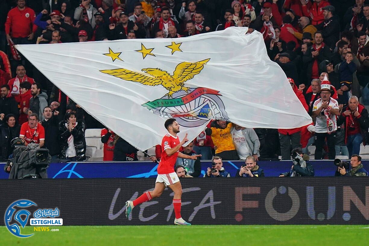 بنفیکا 5-1 کلوب بروژ