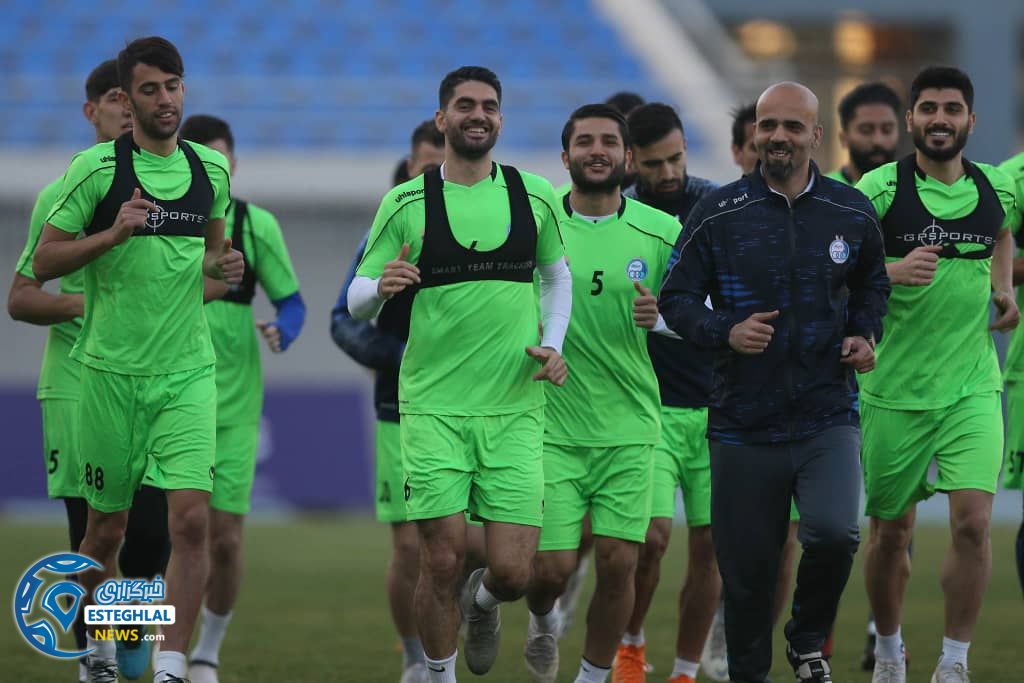 تمرین استقلال کویت