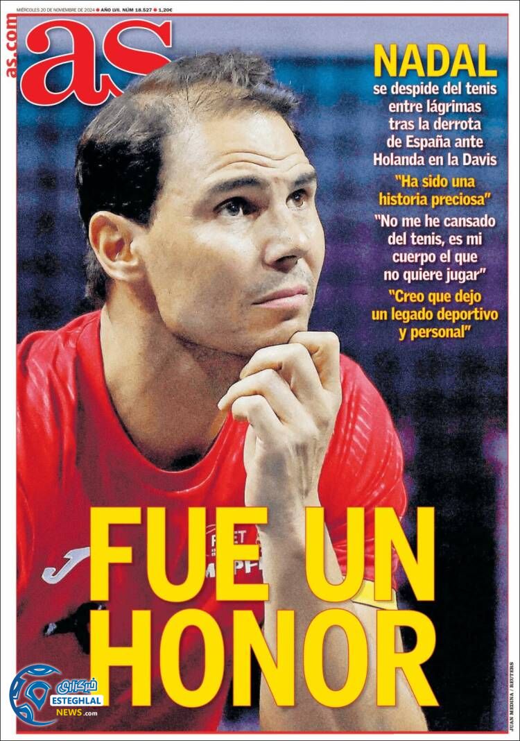 روزنامه  ورزشی آبادان چهارشنبه 30 آبان 1403 