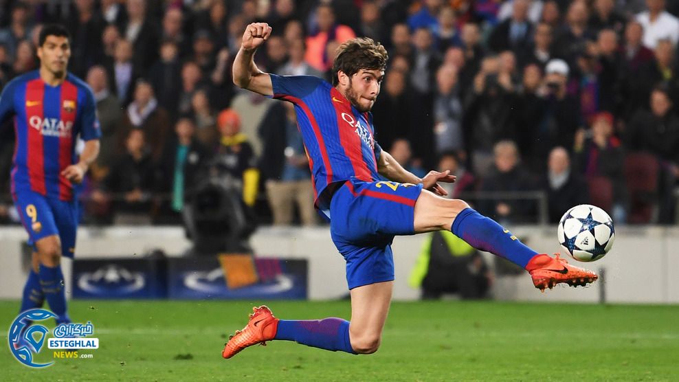 لیگ قهرمانان اروپا دیدار بارسلونا و پاری سن ژرمن