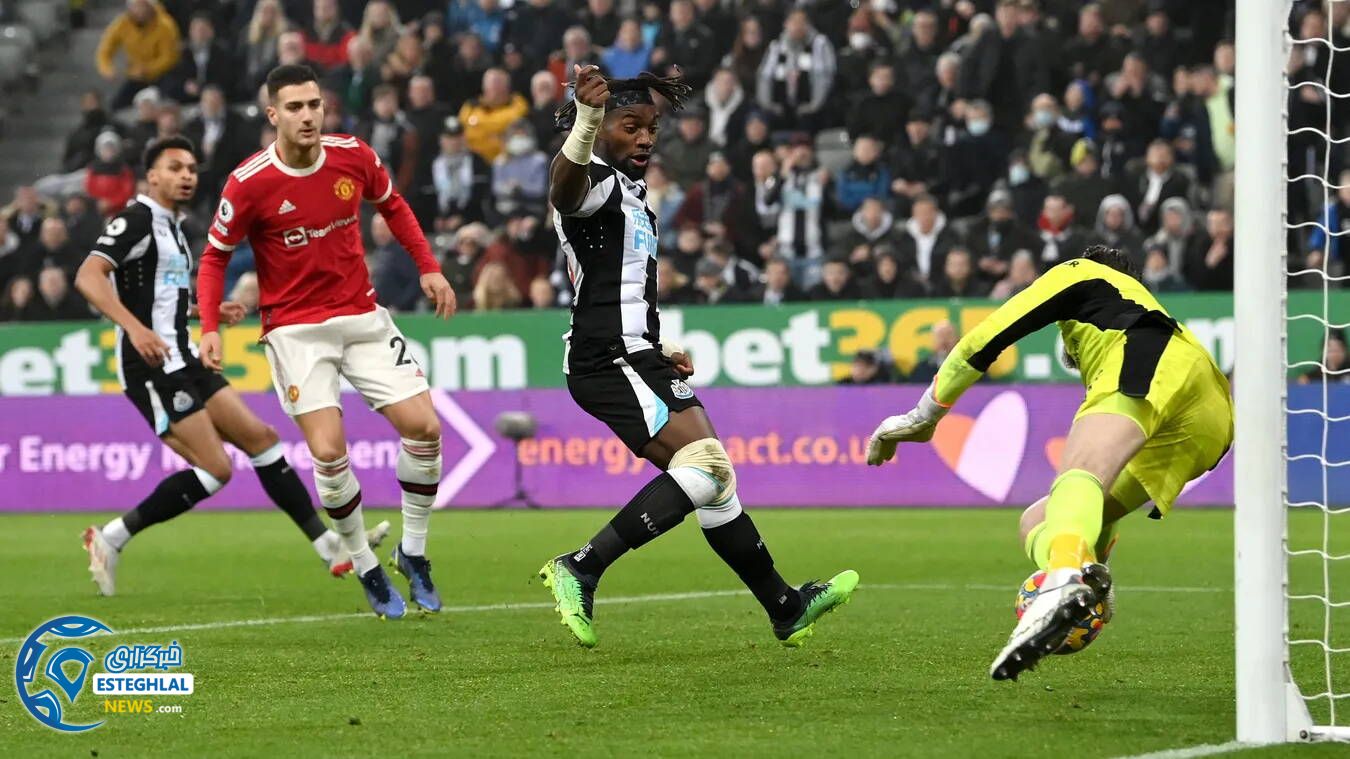 نیوکاسل 1-1 منچستریونایتد