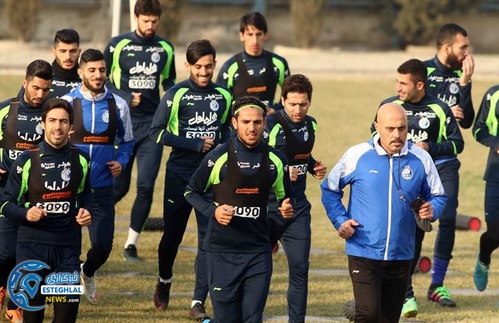 تمرین 10 دی استقلال