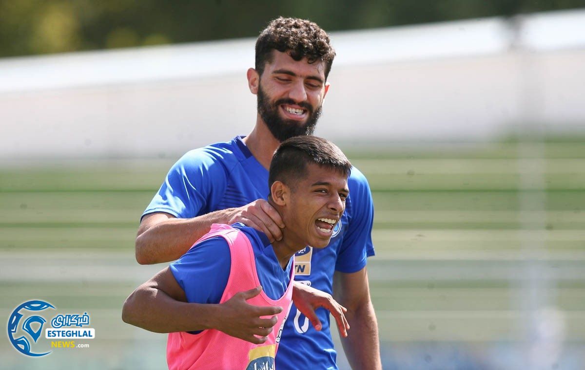 تمرین استقلال دوشنبه 12 شهریور97