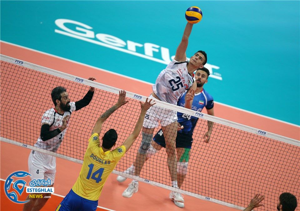 والیبال لیگ ملت های 2018