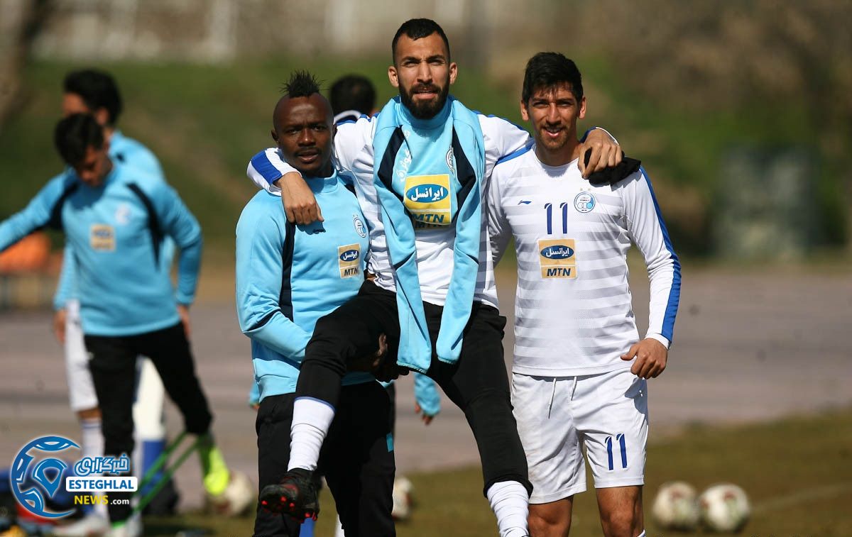 تمرین استقلال 24 بهمن  ماه 97