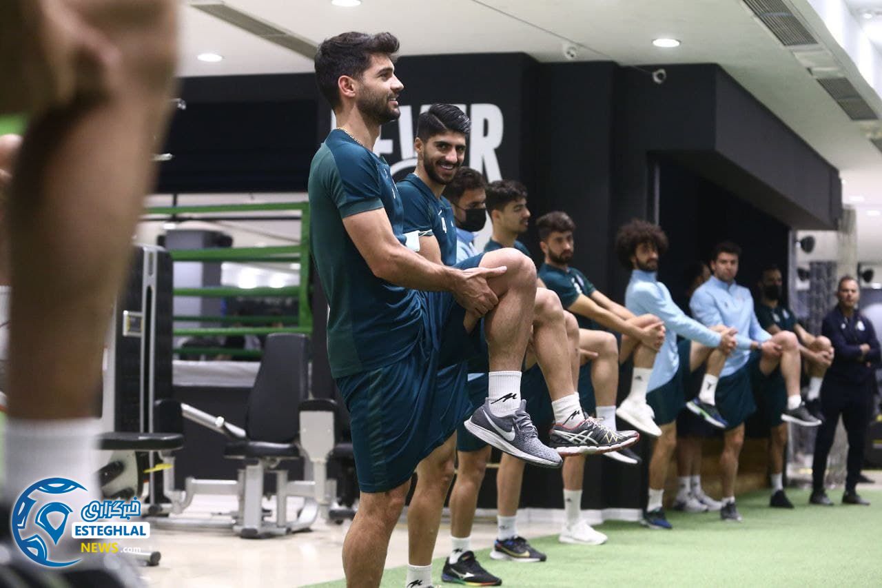 تمرین بدنسازی استقلال