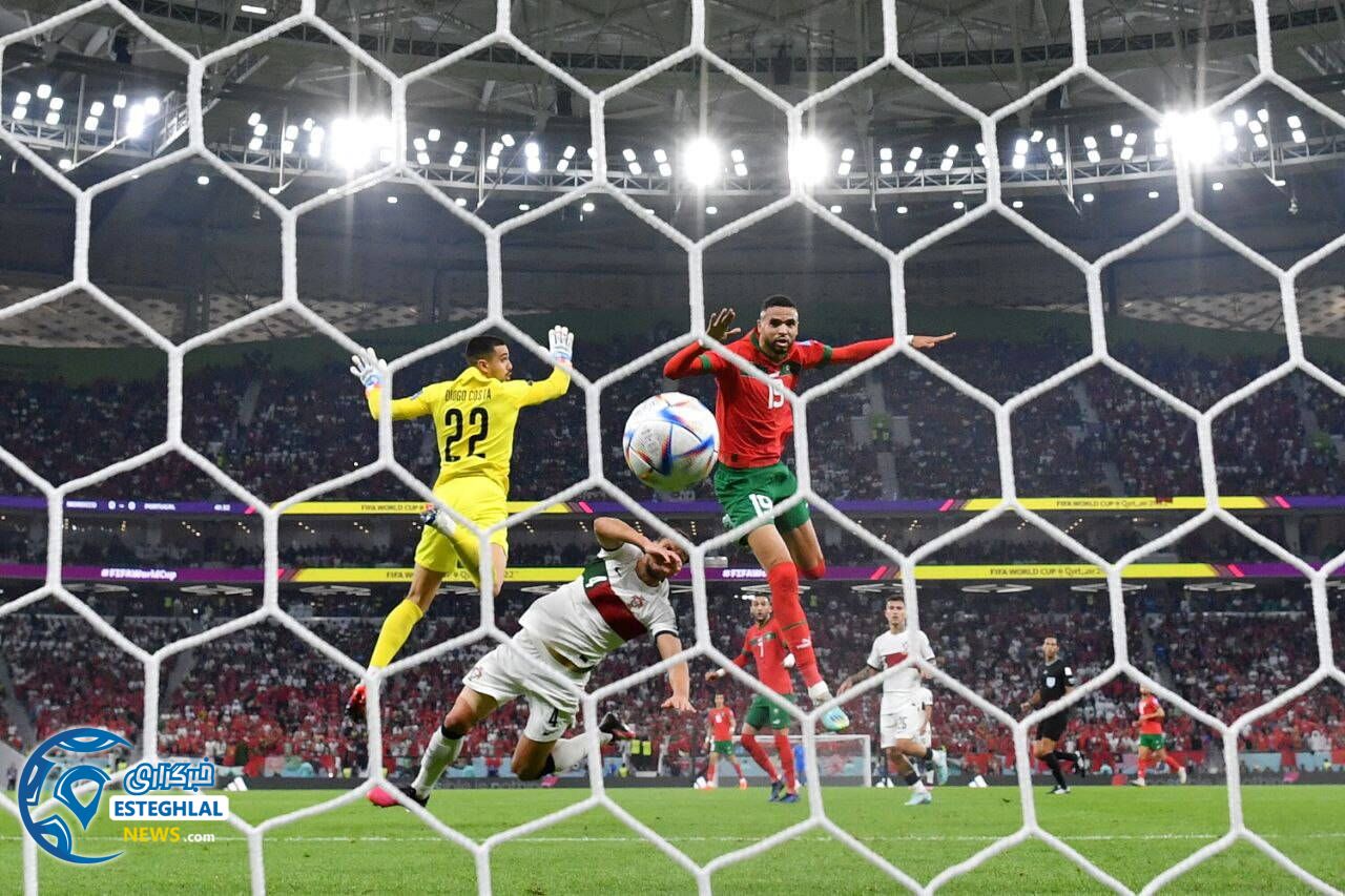 مراکش 1-0 پرتغال&nbsp;&nbsp;