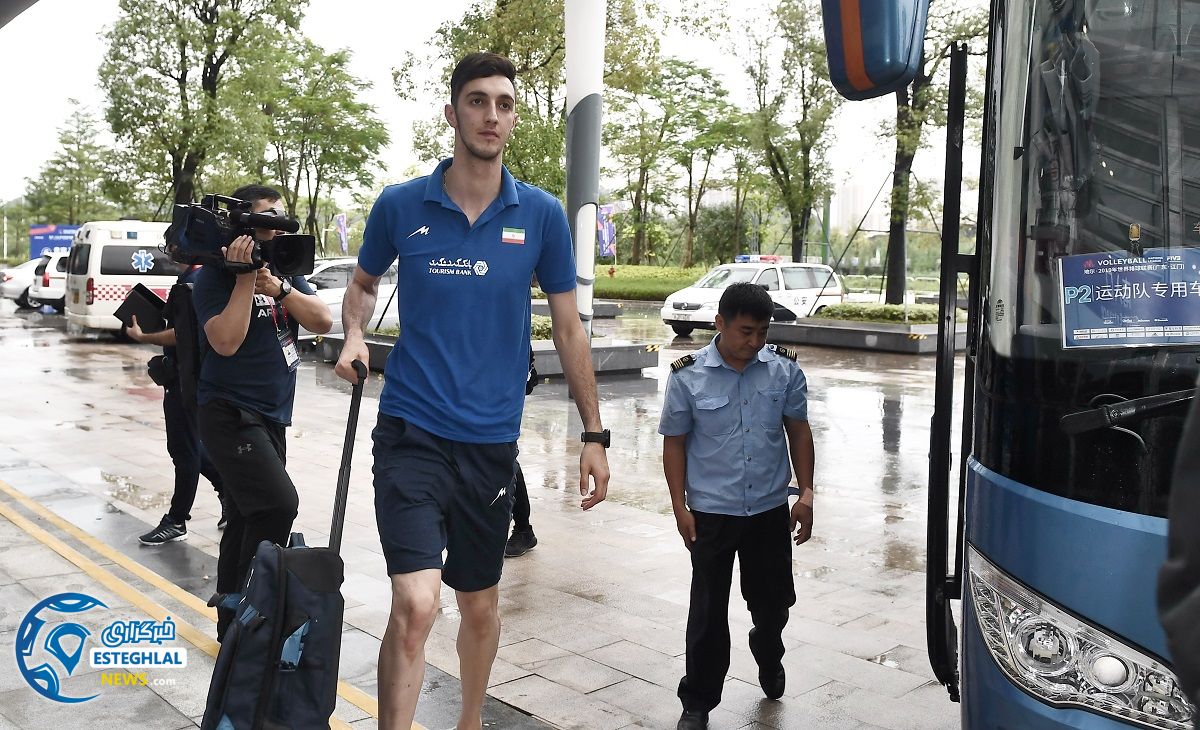 دیدار تیم ملی والیبال ایران و آلمان