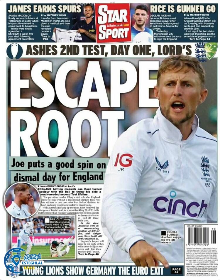 روزنامه ورزشی استار اسپورت پنجشنبه 8 تیر 1402 