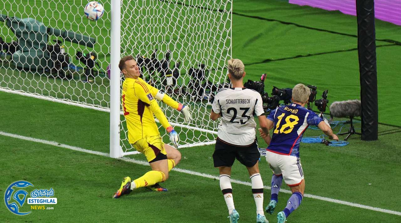 آلمان 1-2 ژاپن