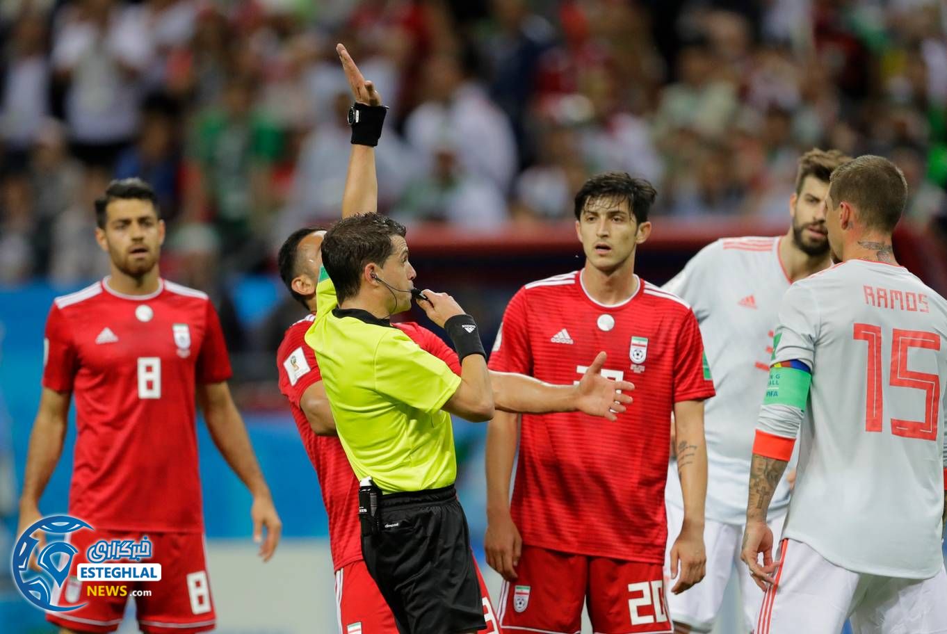 دیدار ایران و اسپانیا