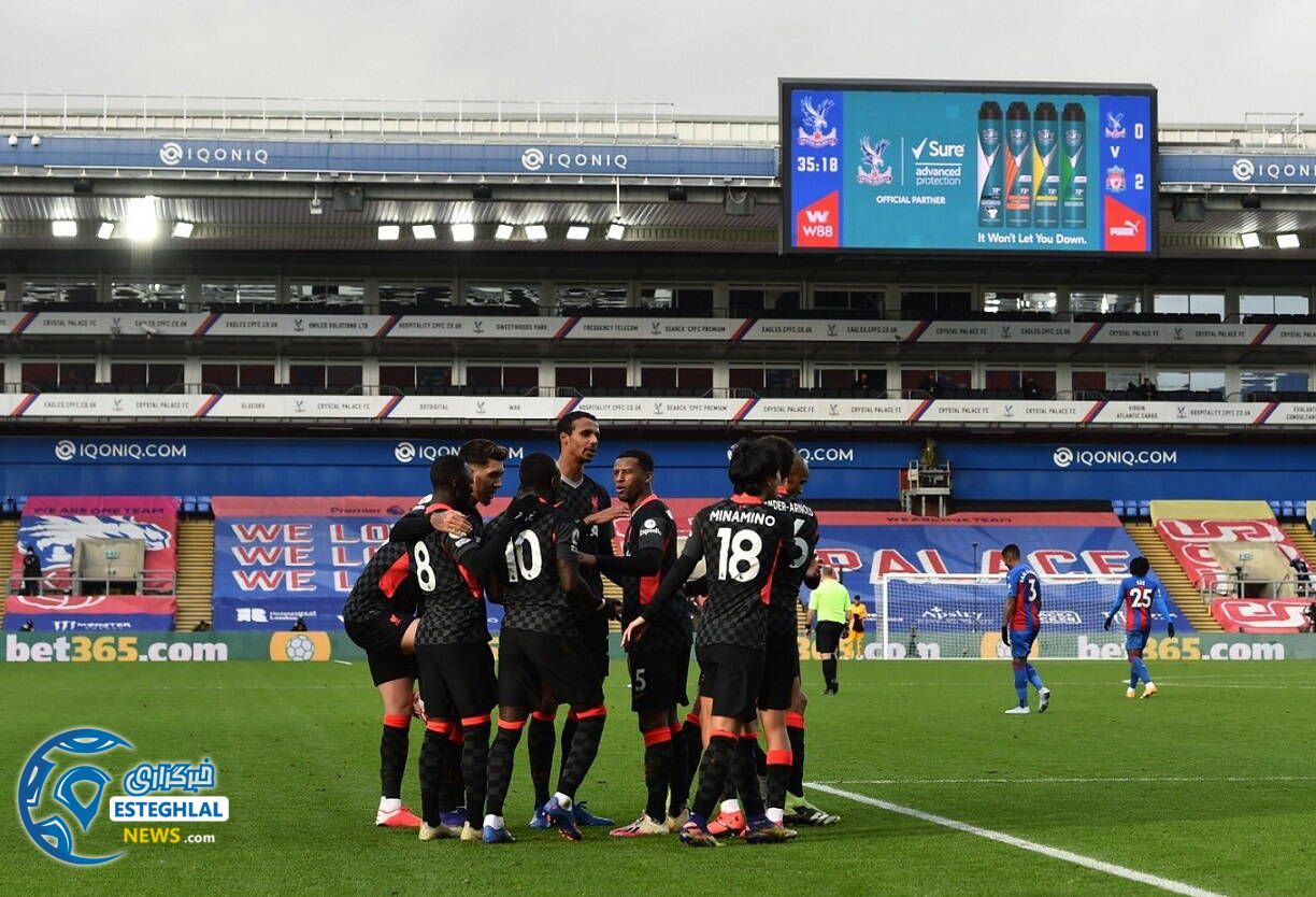 ریستال پالاس 0-7 لیورپول