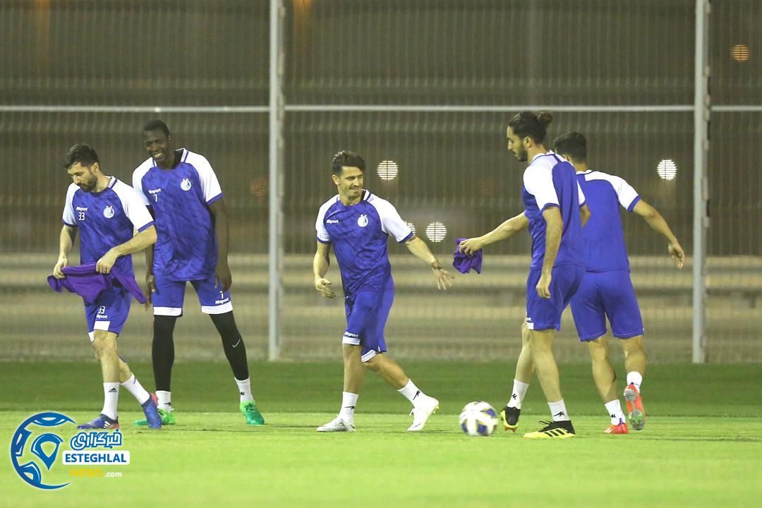 تمرین استقلال در جده