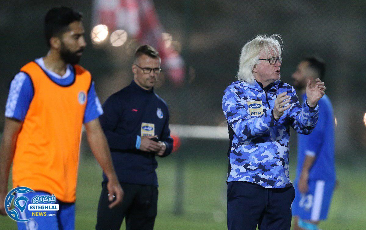 تمرین استقلال 12 اسفند ماه 97 دوحه قطر