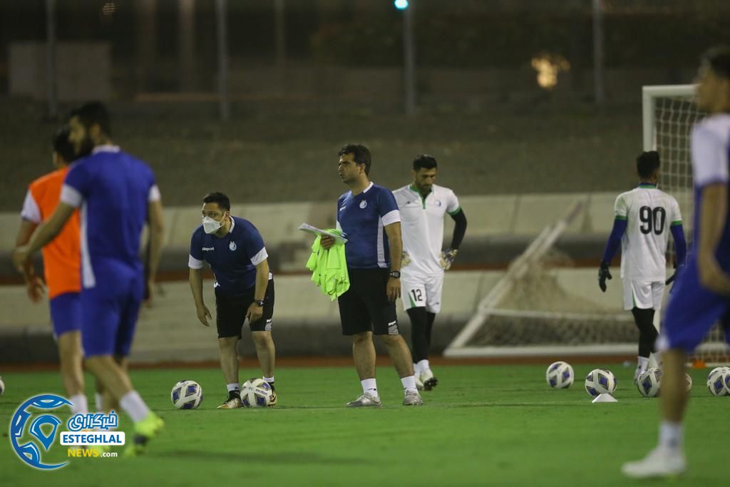 تمرین استقلال در جده