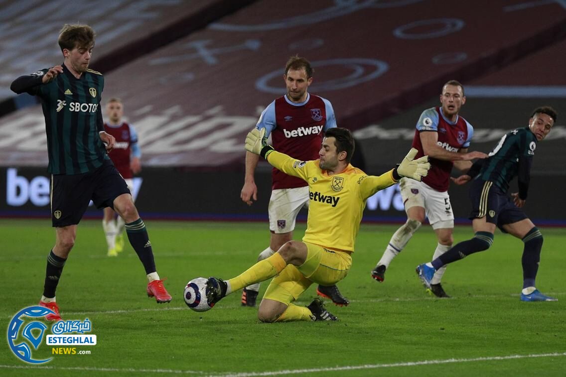 وستهام 2-0 لیدز یونایتد