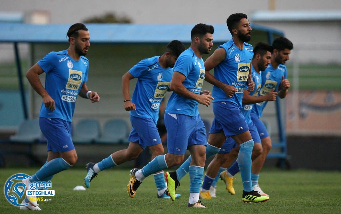 تمرین استقلال چهارشنبه 3 مرداد 97