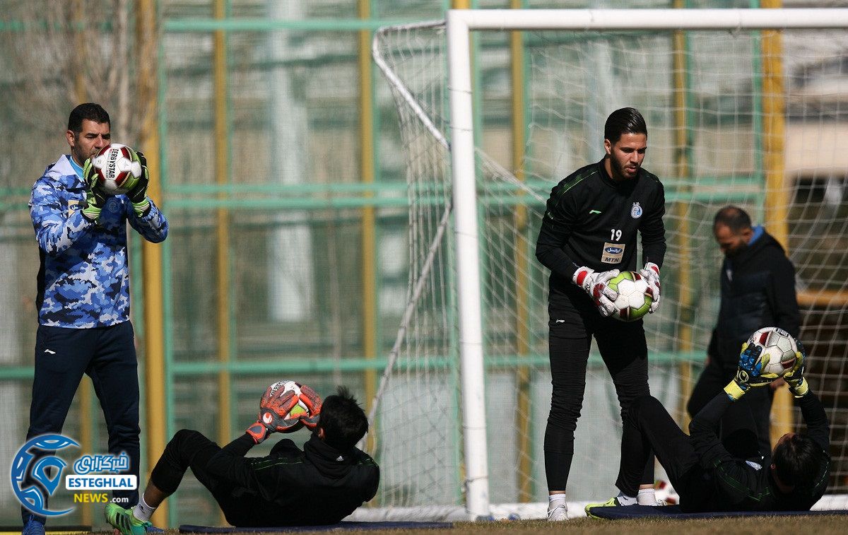 تمرین استقلال 10 بهمن  ماه 97