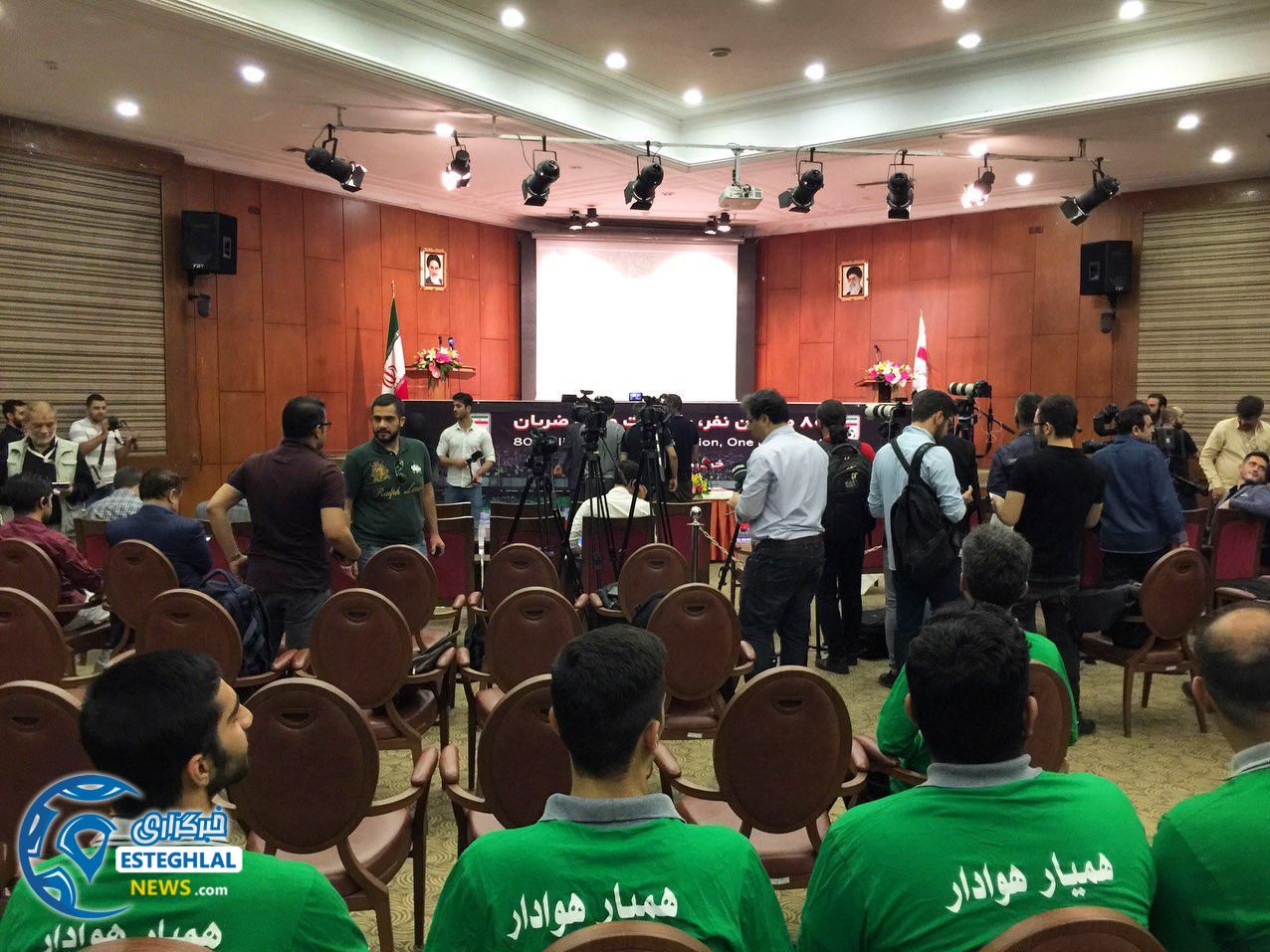 مراسم معارفه سرمربی جدید تیم ملی مارک ویلموتس