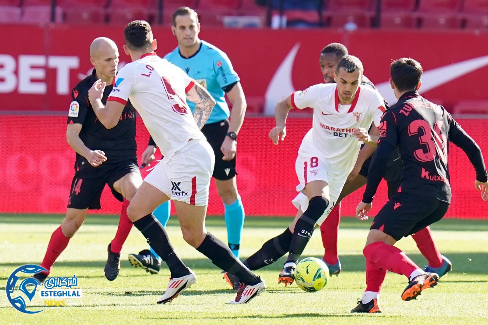 سویا 3-2 رئال سوسیداد