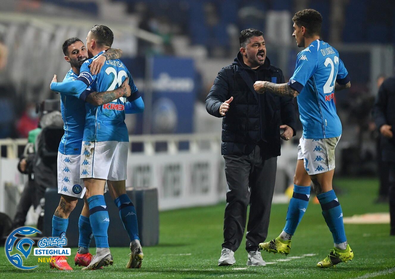 آتالانتا 4-2 ناپولی