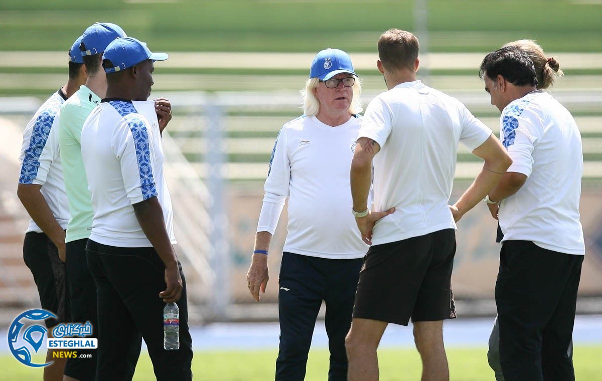 تمرین استقلال دوشنبه 12 شهریور97