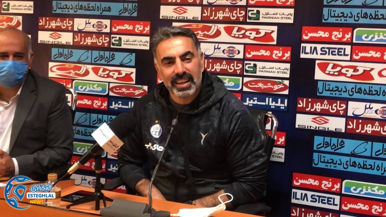 نشست خبری فکری قبل از دربی 93