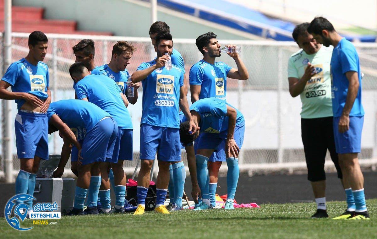 تمرین استقلال دوشنبه 1 مرداد 1397