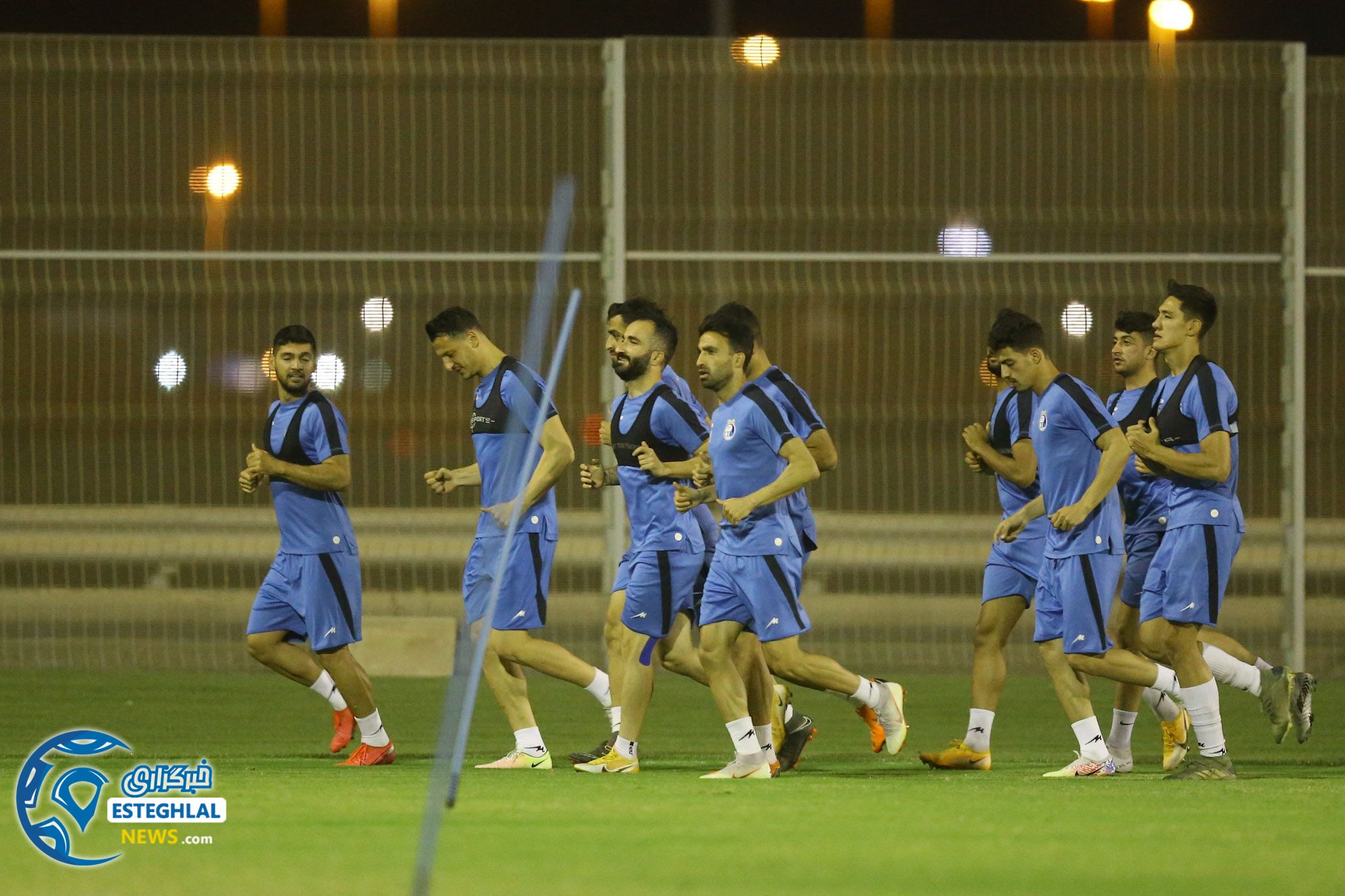 تمرین استقلال در جده