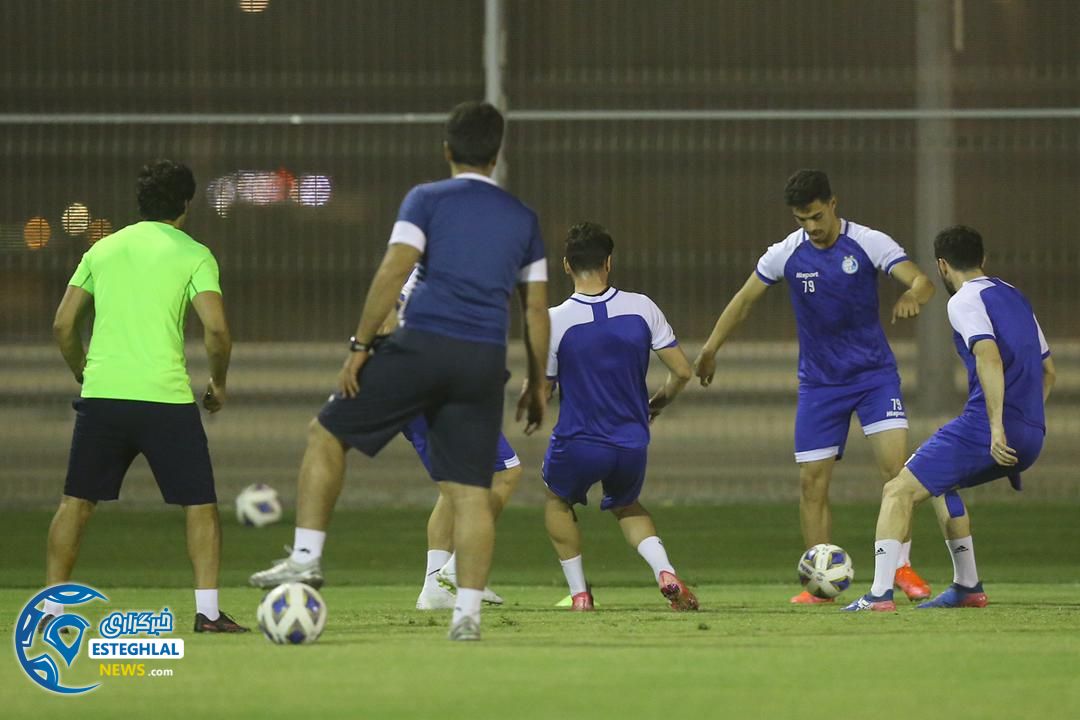 تمرین استقلال در جده