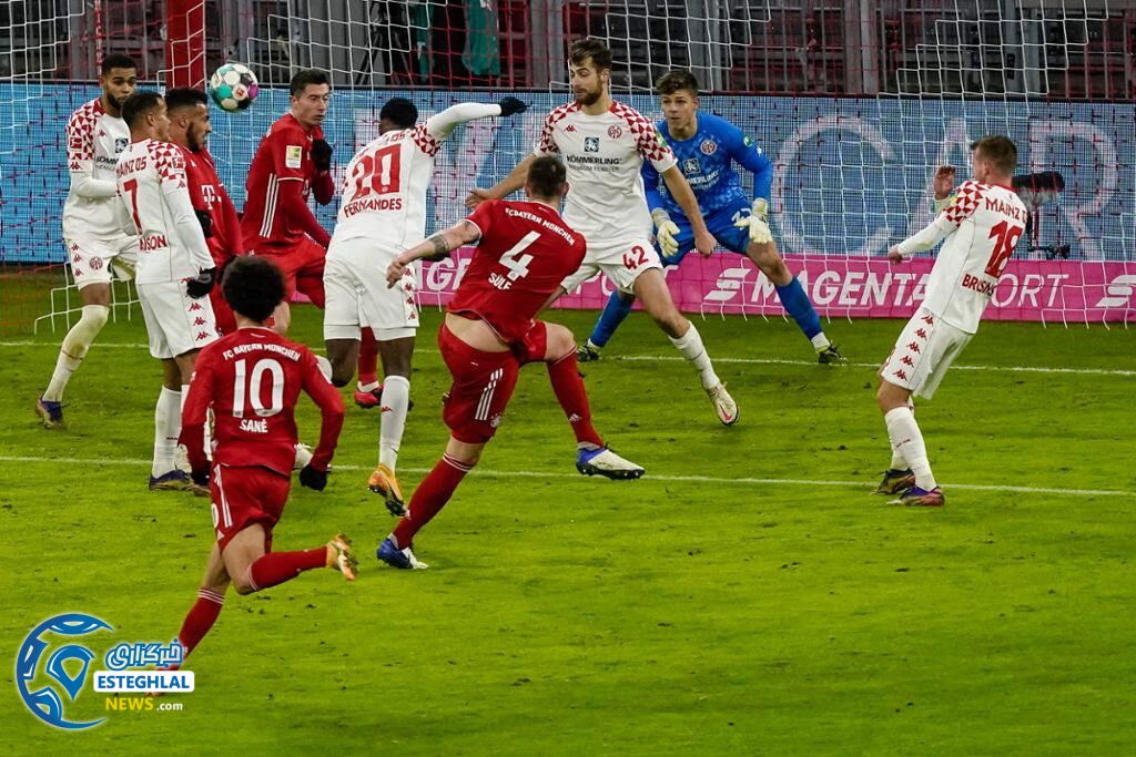 بایرن مونیخ 5-2 ماینتس