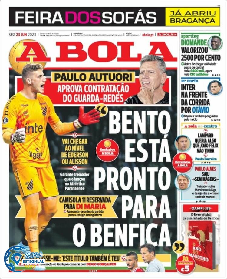 روزنامه ورزشی آبولا جمعه 2 تیر 1402 