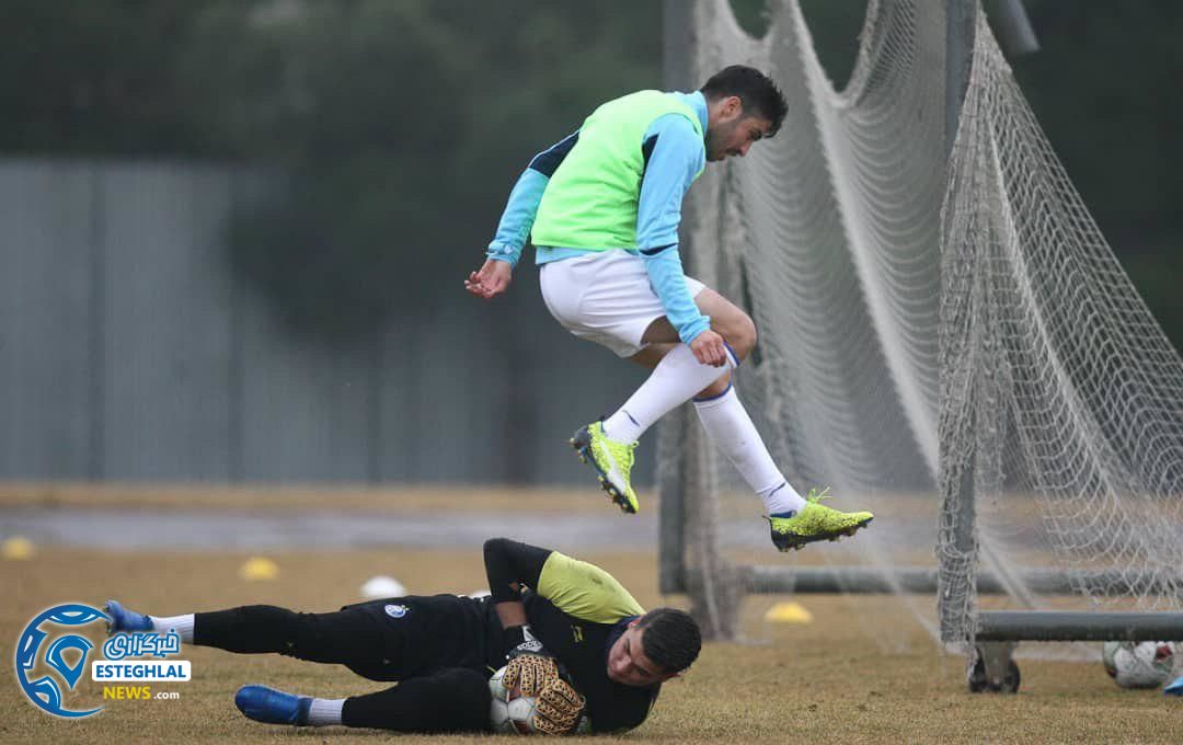 تمرین استقلال 22 بهمن  ماه 97