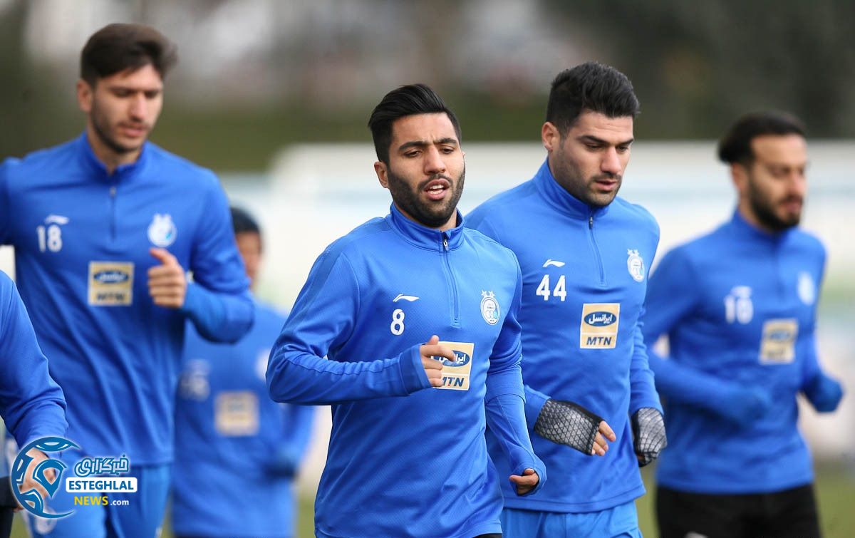 تمرین استقلال 19 آذر ماه 97