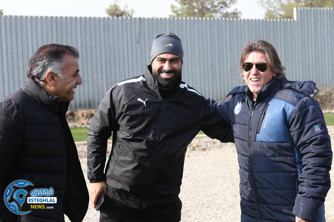 دیدار دوستانه استقلال و ملوان بندرانزلی