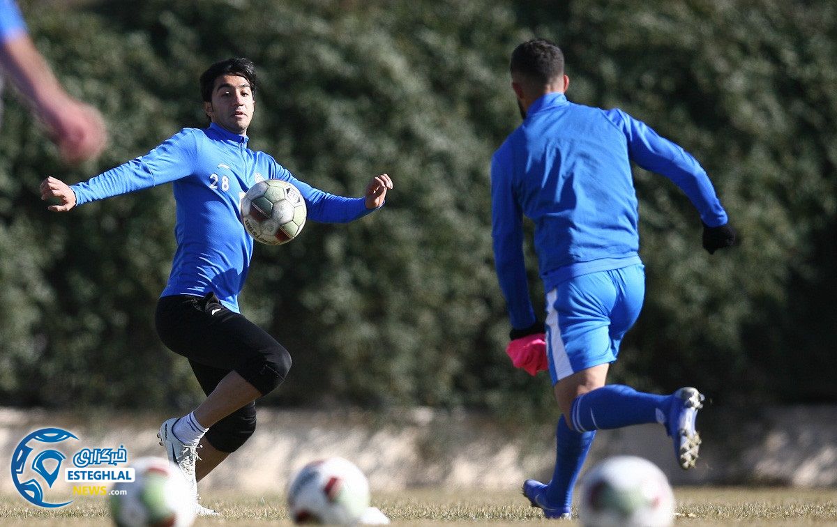 تمرین استقلال 20  دی ماه 97