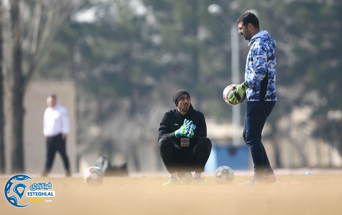 تمرین استقلال 25 بهمن  ماه 97