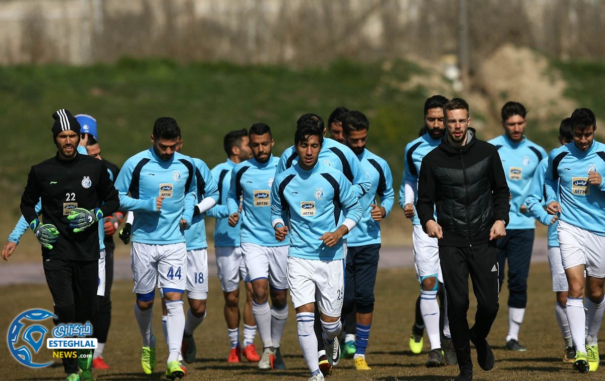 تمرین استقلال 28 بهمن  ماه 97