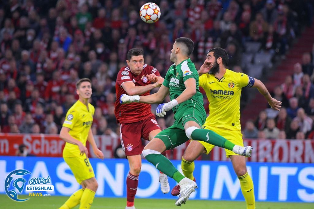 بایرن مونیخ 1-1 ویارئال 
