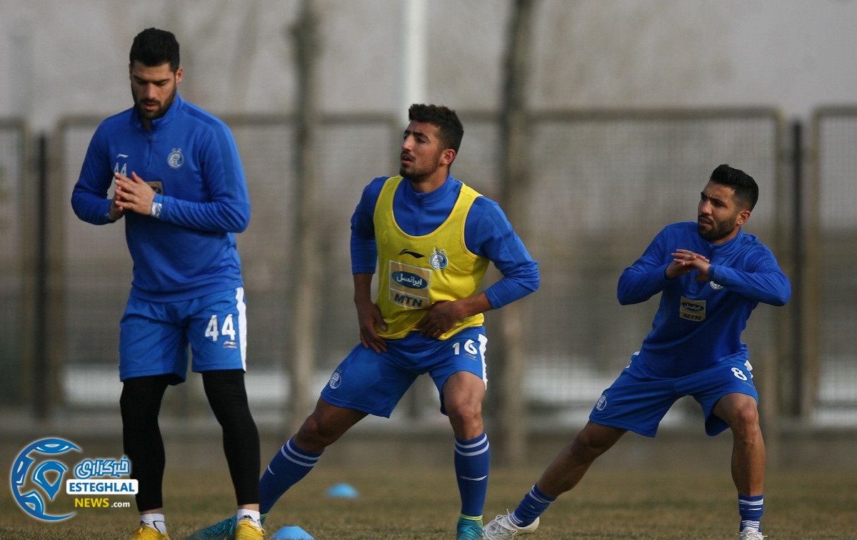 تمرین استقلال 4 بهمن ماه 97