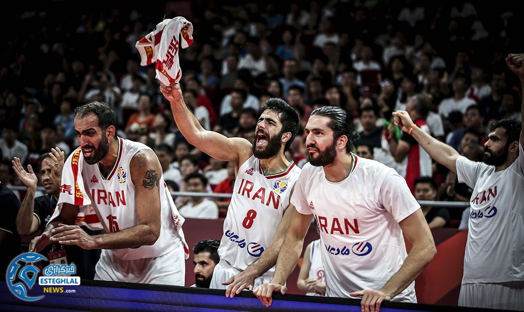 دیدار تیم ملی بسکتبال ایران و فیلیپین